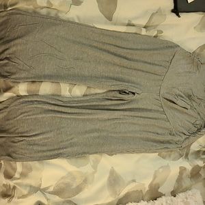 Gray lounge pants